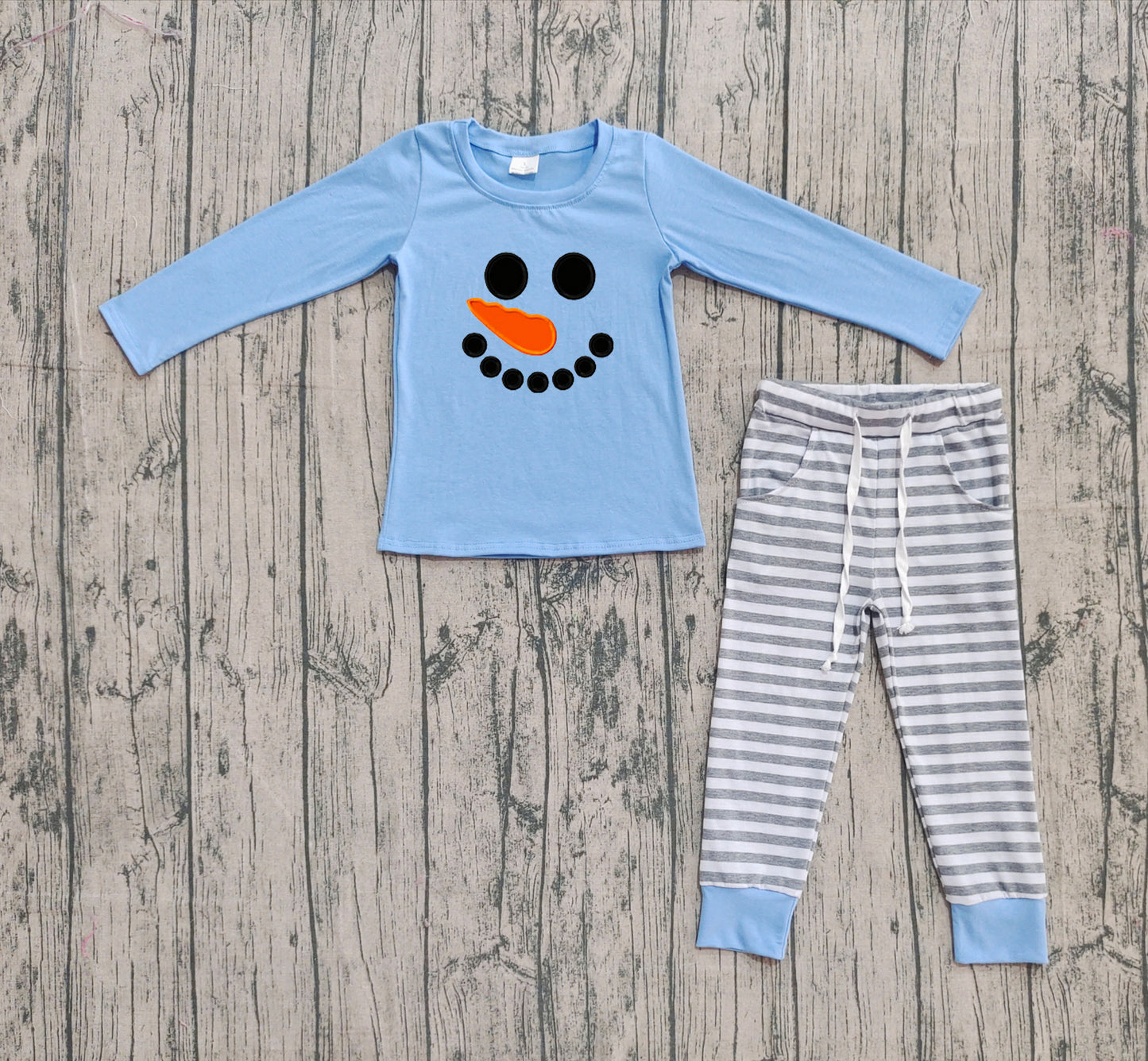 X819 BLP1231 clown striped long-sleeved suit