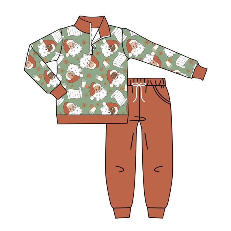 X913 BT1346 Santa Claus Brown Suit