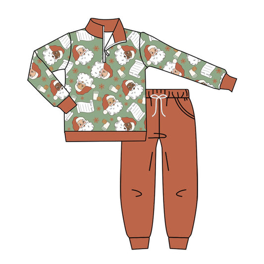 X913 BT1346 Santa Claus Brown Suit