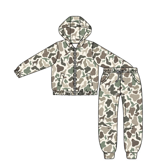 X826 BLP1251 duck camouflage long-sleeved suit