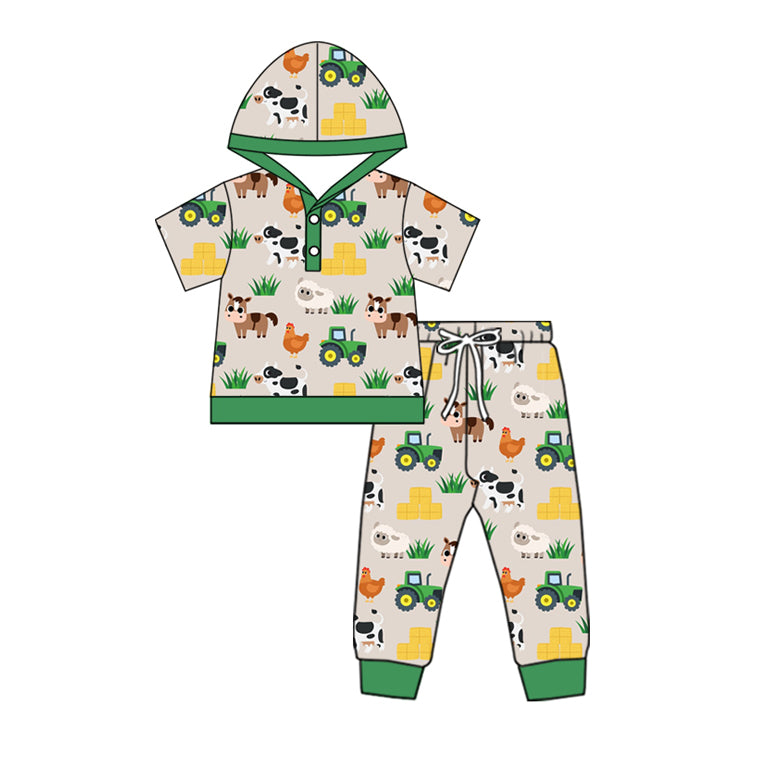 5.10BSPO0570 Farm Hooded Suit