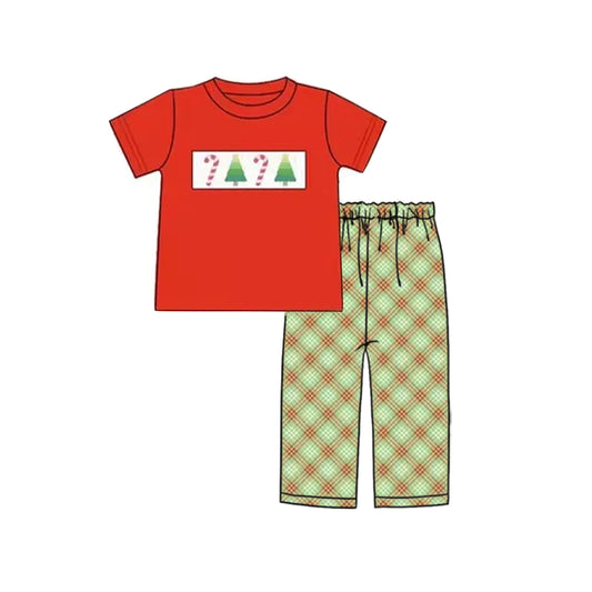 6.10BSPO0577 Christmas tree red set