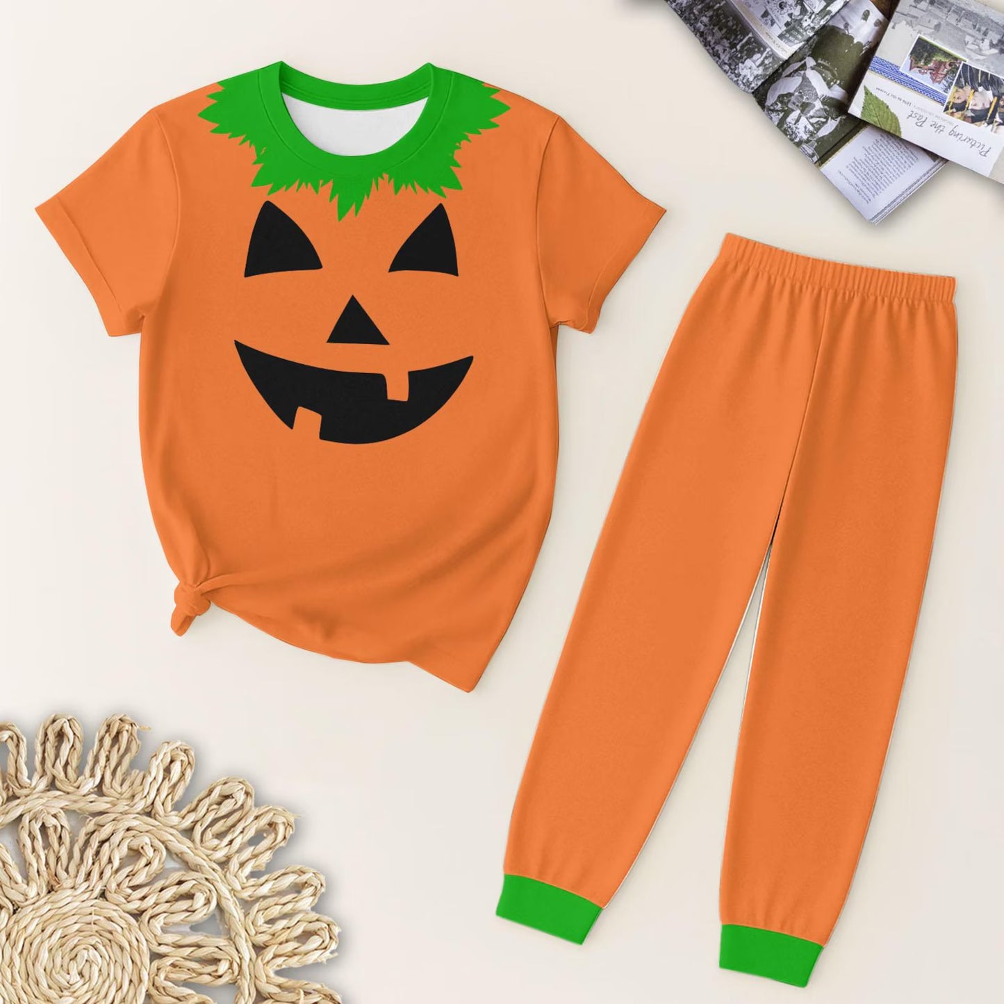 7.7BSPO0579 Halloween Orange Set