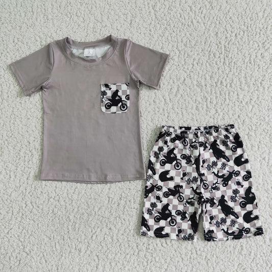 Mickey Pocket Gray Set