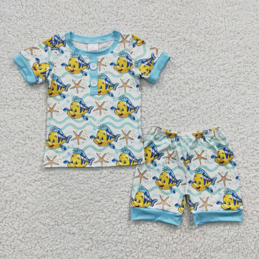 BSSO0114 Starfish and fish set