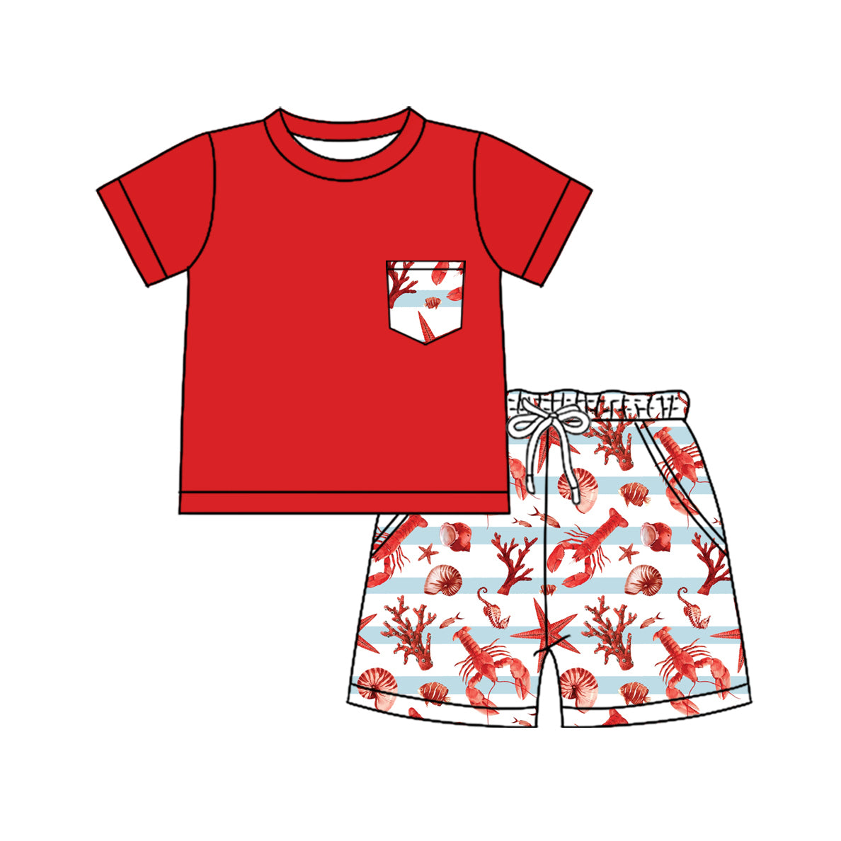 BSSO1322 Red Lobster Set