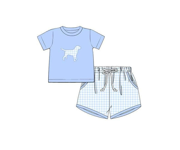 3.13BSSO1398 Cartoon Boy Blue Suit