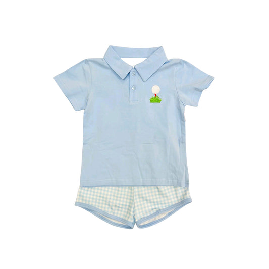 3.13BSSO1409 Light blue boy suit