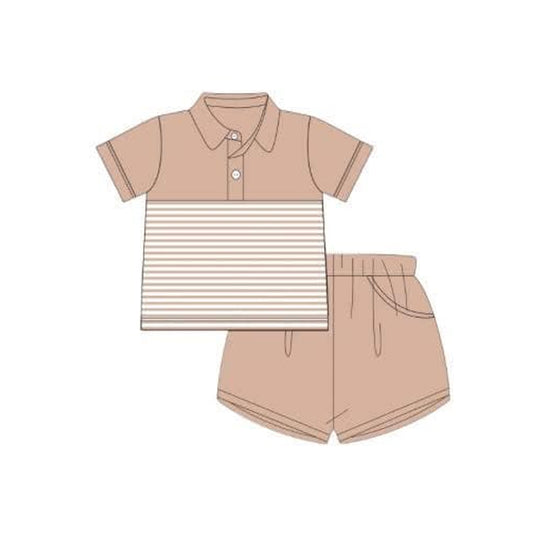 BSSO1413 Orange Stripe Suit