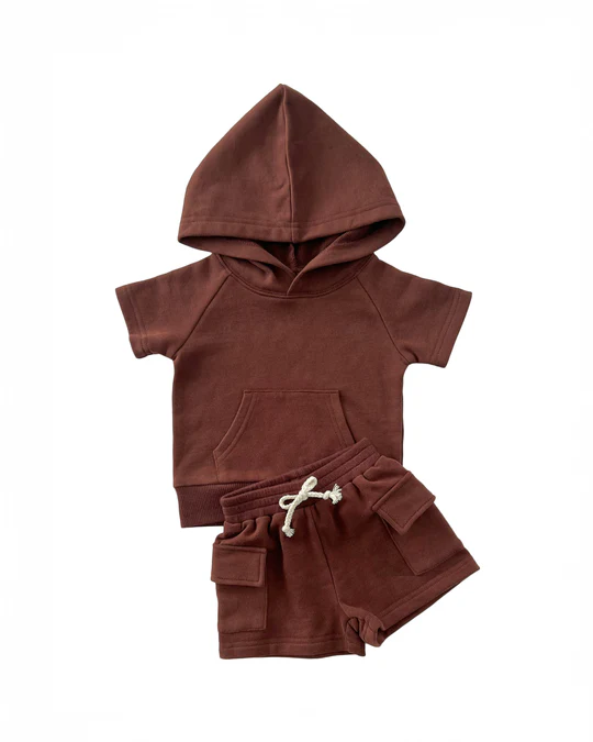 3.20BSSO1437 Brown Hooded Suit