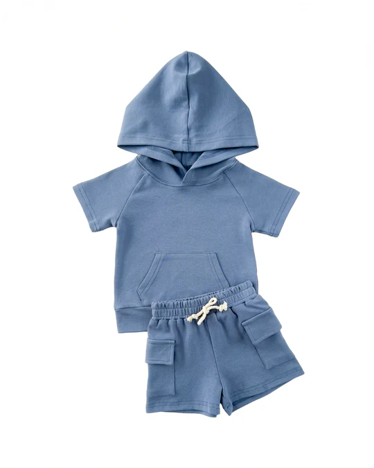 3.20BSSO1438 blue hooded suit