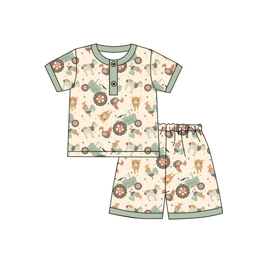 3.19BSSO1459 Cartoon Boy Summer Suit