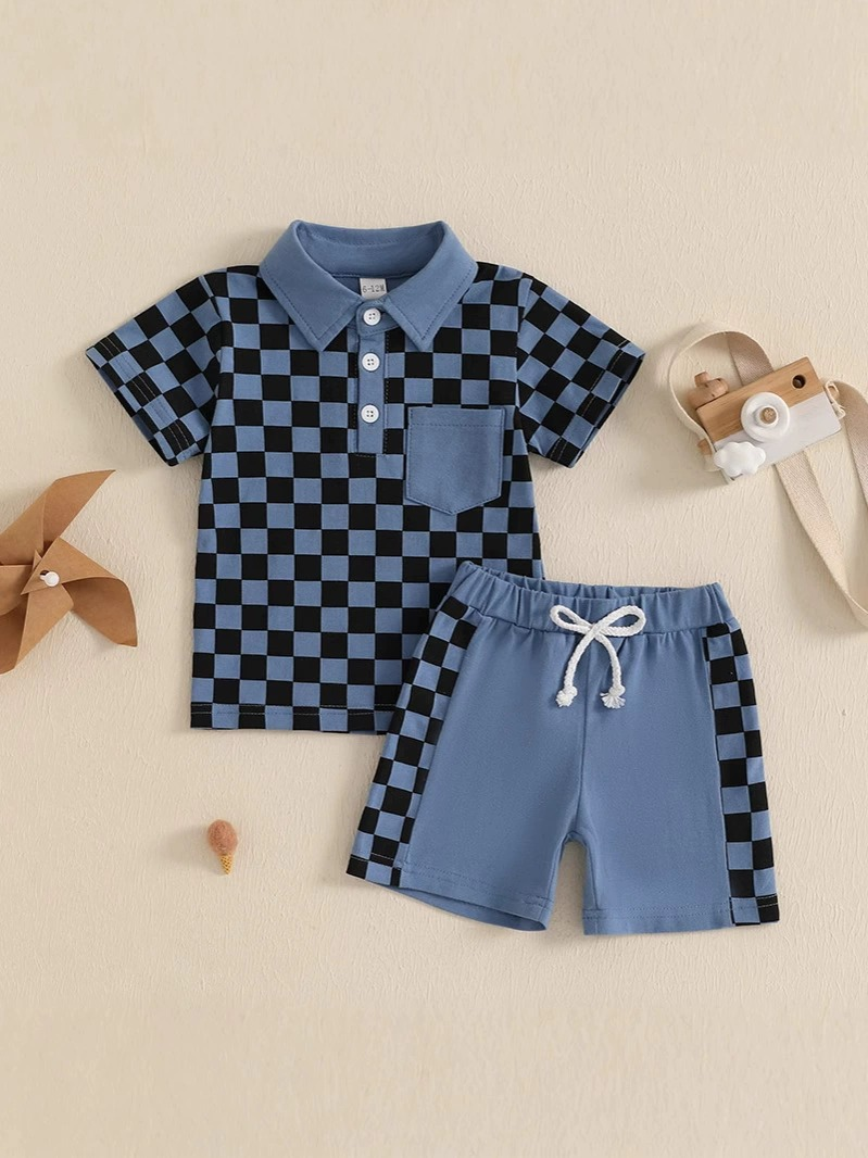3.27BSSO1472 Blue Boys Shorts
