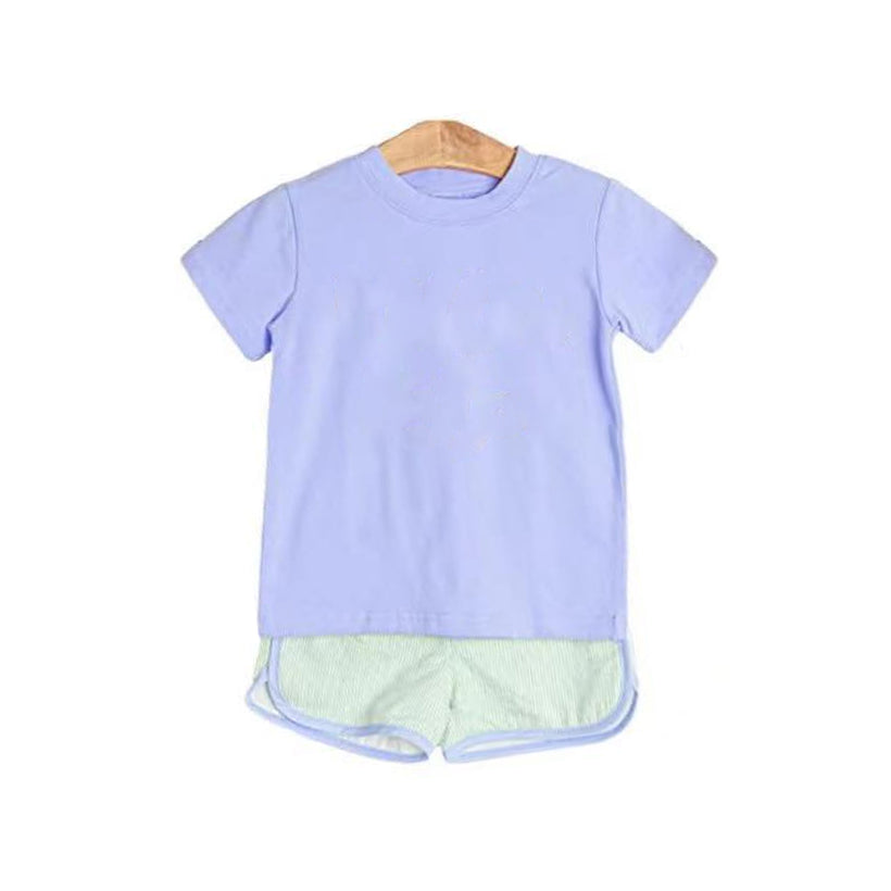 4.3BSSO1481 Boys short-sleeved suit