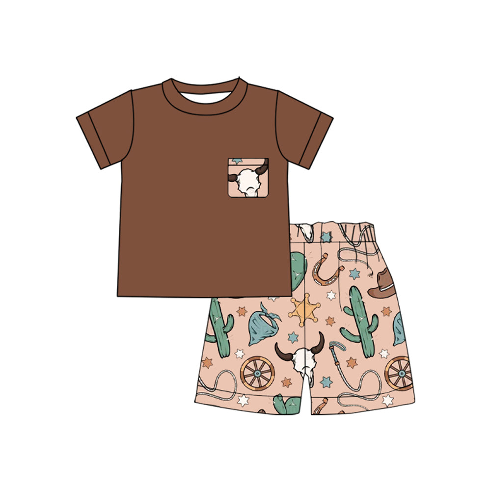 4.4BSSO1487 Cactus Boys Set