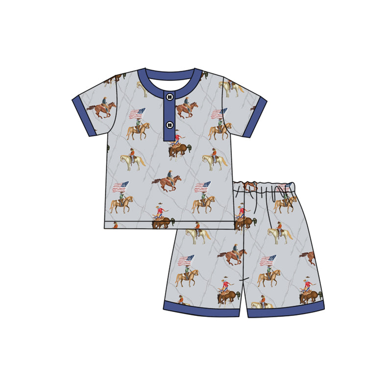 4.8BSSO1497 Horse Riding Boys Suit
