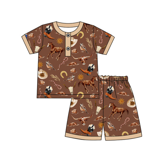 4.12 BSSO1503 Horseback riding cartoon set