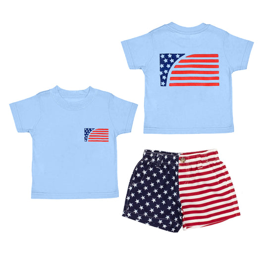 4.12 BSSO1506 National Day Blue Set