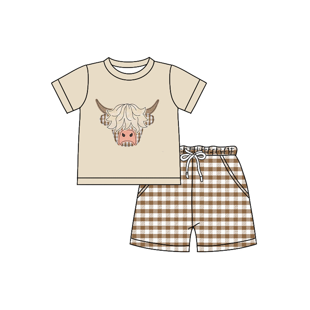 5.22 BSSO1536 Bullhead Boy Plaid Suit