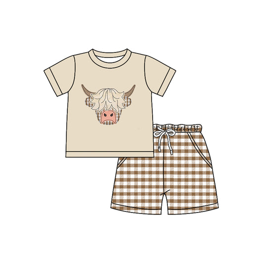 5.22 BSSO1536 Bullhead Boy Plaid Suit