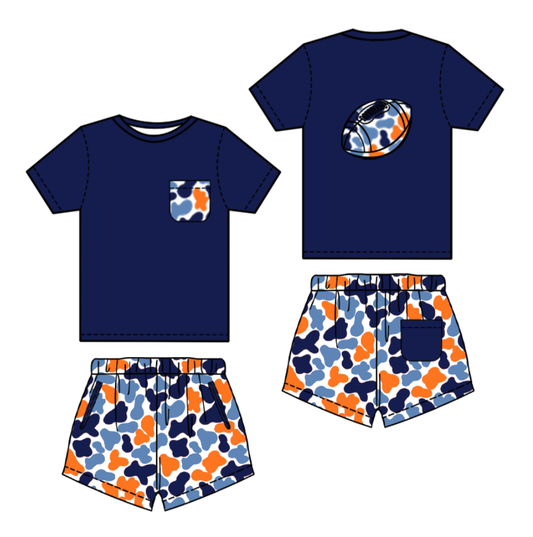 X10.28 BSSO1556 Navy Blue Suit Set
