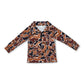 RTS NO MOQ Sibling milk silk Baby Boys Southern Dark Khaki Camo Zipper Pullovers Top