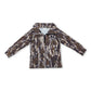 RTS NO MOQ Sibling milk silk Baby Boys Southern Dark Khaki Camo Zipper Pullovers Top