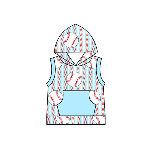 BT1181 Boys Hooded Baseball Jersey