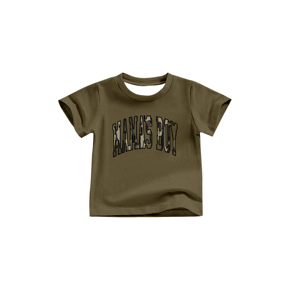 3.3BT1185 dark green camouflage top