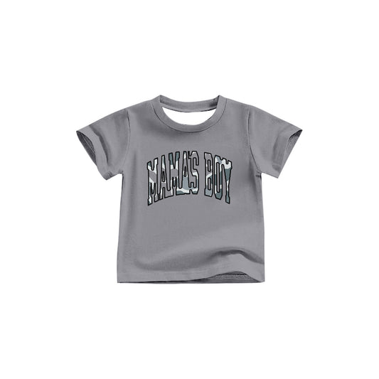 3.3BT1187 Grey short-sleeved top