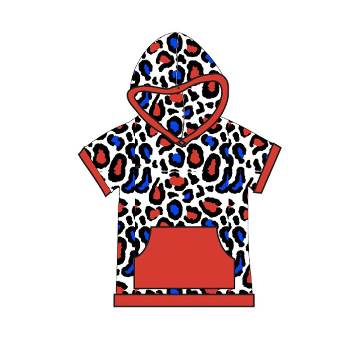3.13BT1204 Leopard print hoodie