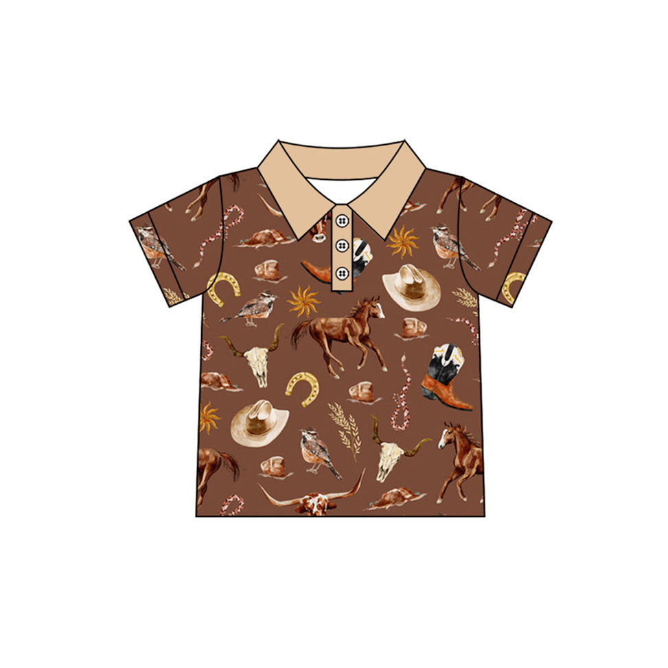 4.12 BT1230 Horse riding short-sleeved top
