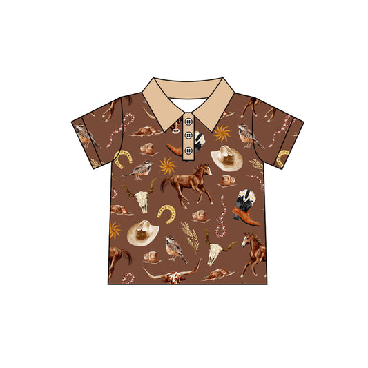 4.12 BT1230 Horse riding short-sleeved top