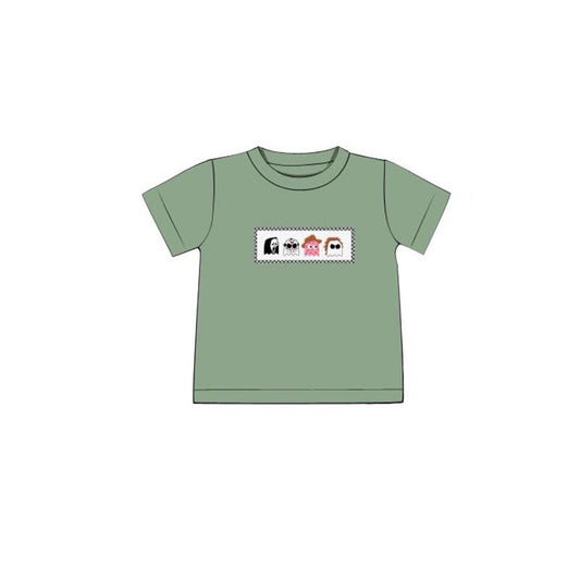 5.16BT1248 Halloween green short-sleeve