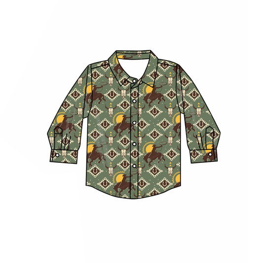 X820 BT1314 Horseback Riding Boys Top