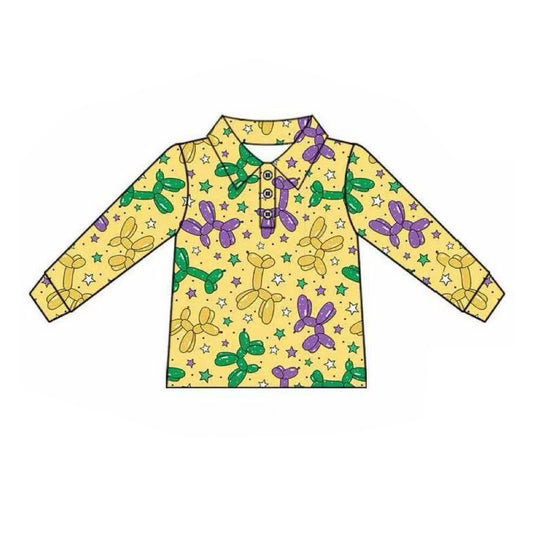 X927 BT1388 Cartoon Yellow Top