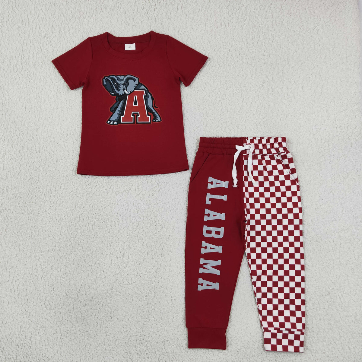 NEW RTS No moq Vinyl BSPO0697（BT1883+P1060） Baby Boys Vinyl Shirt Top Pockets Joggers Team Clothes Sets