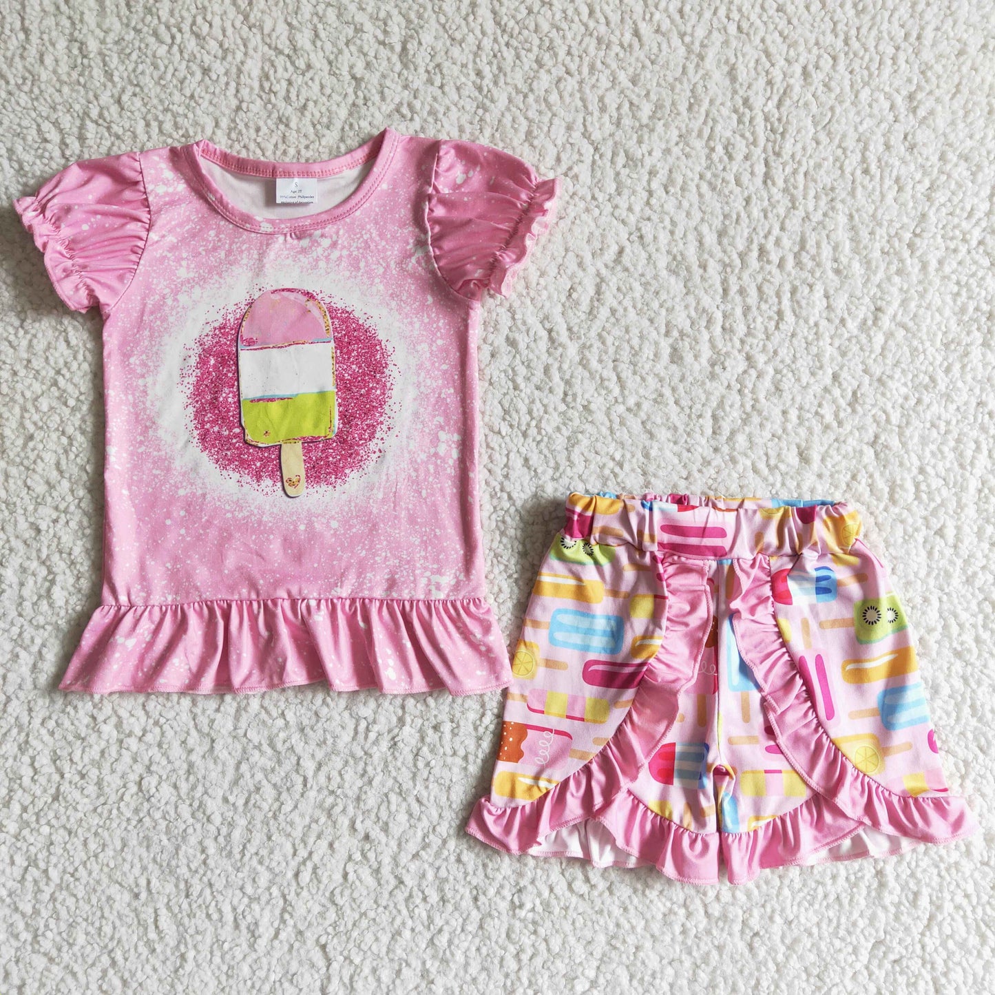 Ice cream pink set