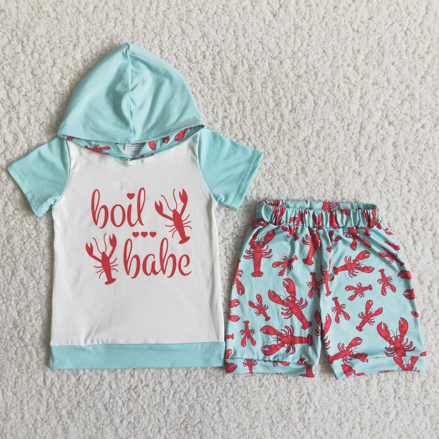 C15-40 Lobster Hooded Boys Suit