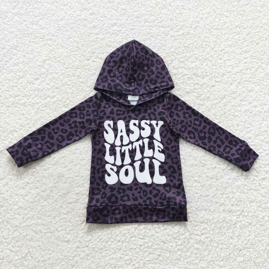 sassy little soul hoodie kids clothes boys hooded top