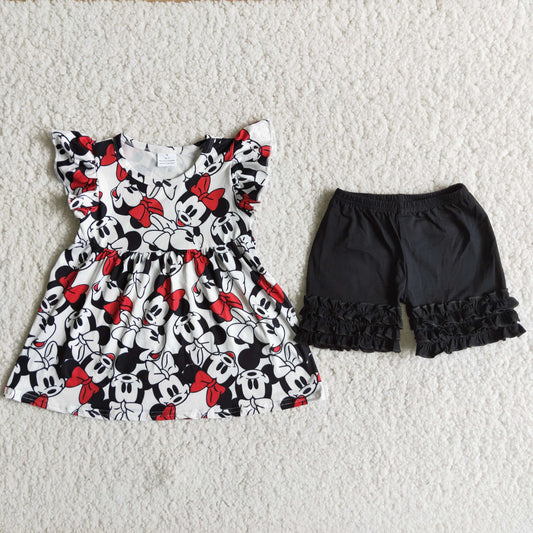 Mickey short sleeve suit