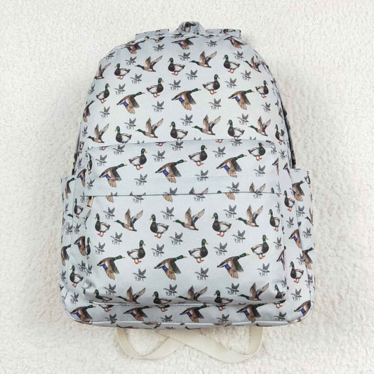 BA0197 Duck gray-brown backpack