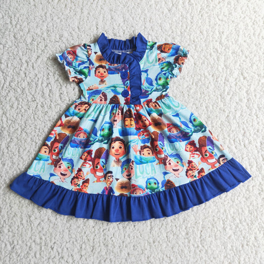 luca girls dress