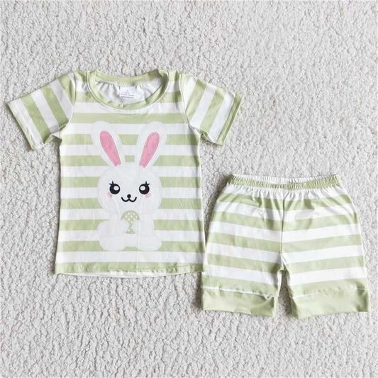 green striped rabbit