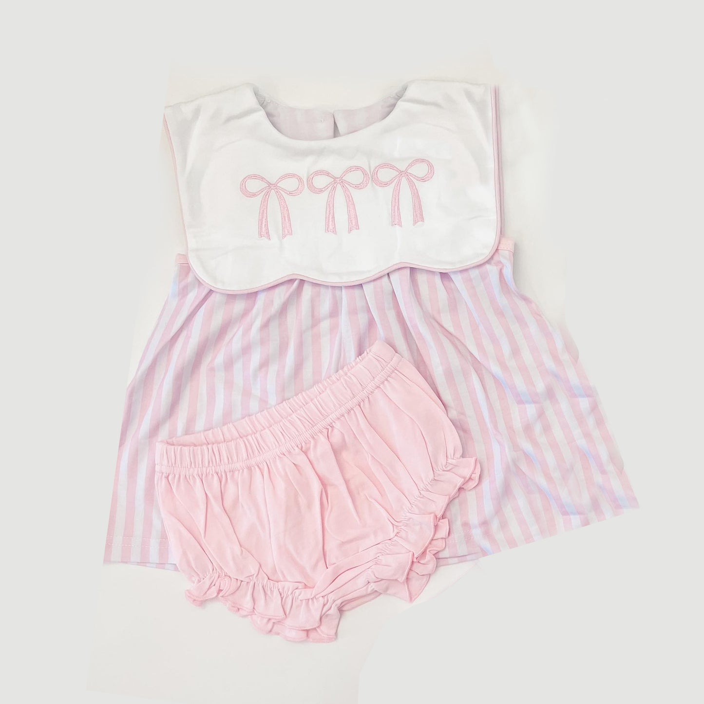 3.19GBO0476 Pink Bow Set