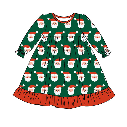 6.16GLD1140 Santa Claus long-sleeved dress