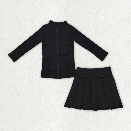 7.17GLD1193 Black Yoga Suit