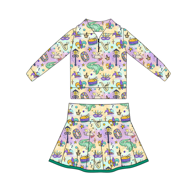 X10.21  GLD1401 Cartoon Carnival Yoga Wear