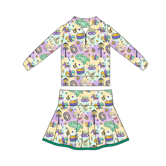 X10.21  GLD1401 Cartoon Carnival Yoga Wear