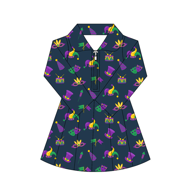 X10.21 GLD1412 Mask Carnival Dress